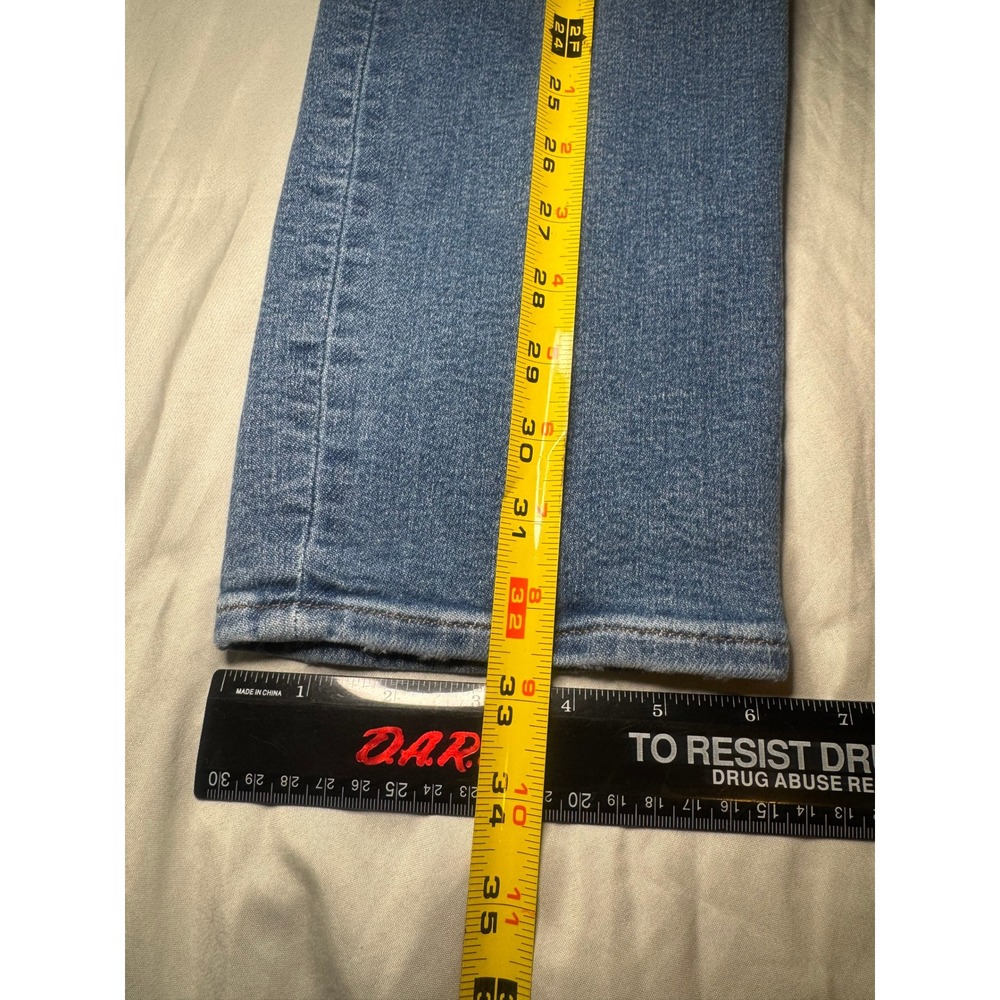 Madewell The Perfect Vintage Jean Women 27P Blue High Rise Tapered Denim Pants - Picture 4 of 5